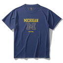 <ネコポス発送 送料無料> SPALDING(スポルディング) SMT24123M 5400 バスケットボール Tシャツ ミシガン ロゴ 24FW