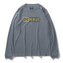 <ネコポス発送 送料無料> SPALDING(スポルディング) SMT24128M 1800 バスケットボール ロングスリーブTシャツ ミシガン M ゴーブルー...