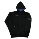 インザペイント(IN THE PAINT) ITP24474 BLKBBL バスケットボール スウェット フルジップ フーディー 25SS