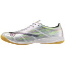 <限定クーポン発行中 7/26 01:59まで お買い物マラソン> ミズノ(MIZUNO) P1GF256209 サッカー フットサルシューズ インドア用 ミズノ アルファ 2 ELITE IN 25SS