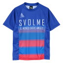 <ネコポス発送 送料無料> SVOLME(スボルメ) 125136900 030 サッカー ジュニア プラクティスシャツ Jr ボーダー FBTR トップ 25SS(4)