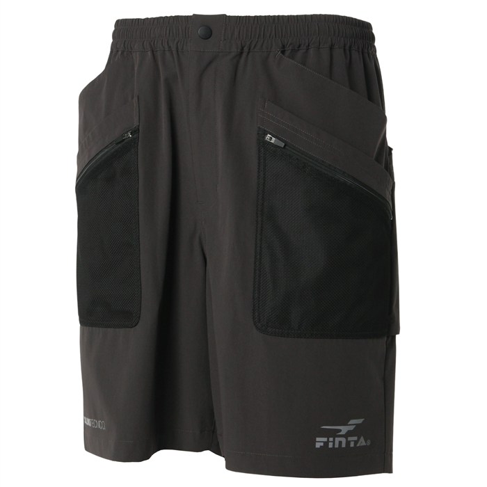 ＜ネコポス発送 送料無料＞ フィンタ（FINTA）　FT4424　0500　サッカー　フットサル　CALMOストレッチウーブンハーフパンツ　25SS