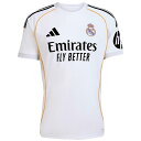 <ネコポス発送 送料無料> adidas(アディダス) KRN60 JJ1931 サッカー レアル・マドリード 25/26 ホーム S/S レプリカ ユニフォーム 25Q3