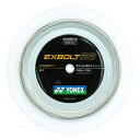 <ネコポス発送 送料無料> Yonex(ヨネックス) BGXB682 011 バドミントン ガット エクスボルト68 ホワイト 200m 24FW