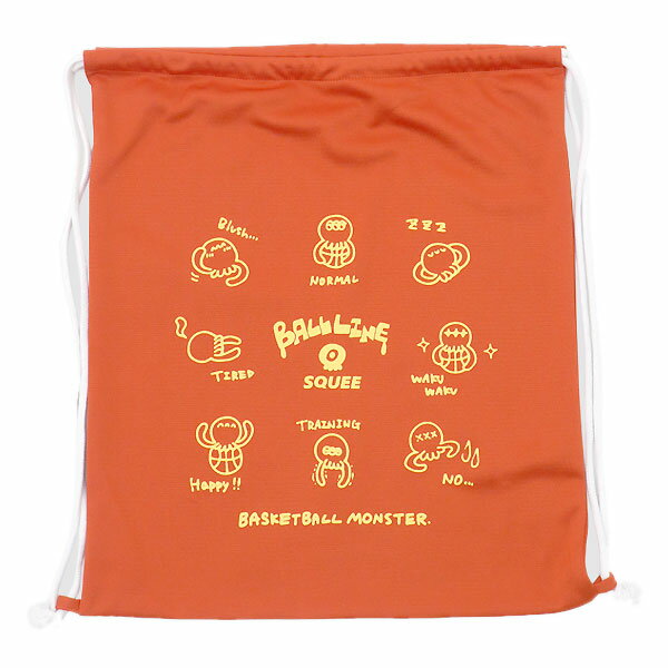 ＜ネコポス発送 送料無料＞ BALL LINE（ボールライン） BLBG139707 ORG バスケットボール アクセサリー ランドリーバッグ 25FW