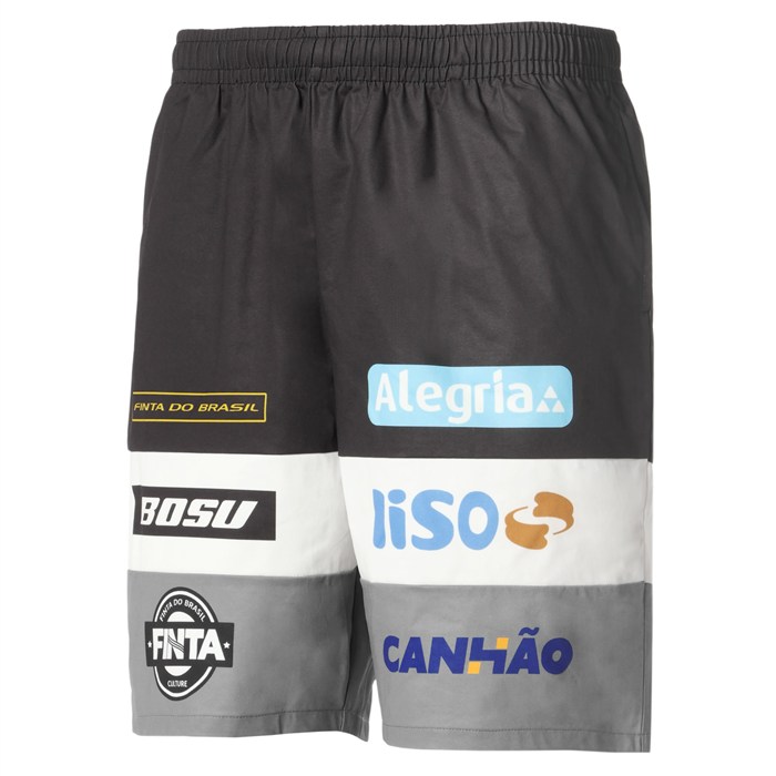 ＜ネコポス発送 送料無料＞ フィンタ（FINTA）　FT4502　0500　サッカー　フットサル　ウインドウェア　レコルダーレ ウーブンハーフパンツ　25FW