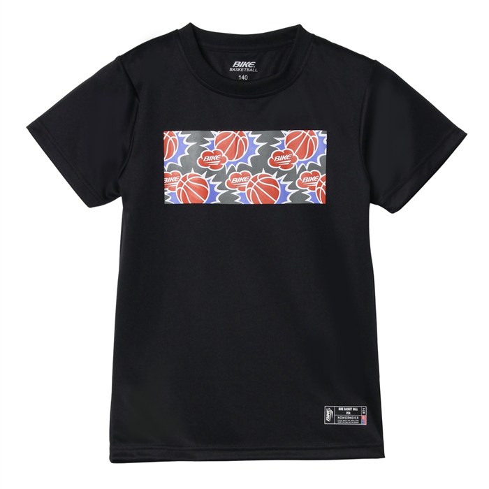 ＜ネコポス発送 送料無料＞ バイク（BIKE）　BK6713　0500　バスケットボール　ジュニア COMICS Tシャ..