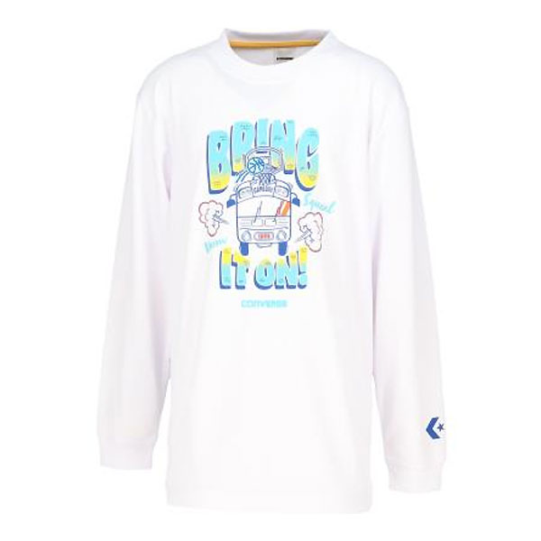 ＜ネコポス発送 送料無料＞ CONVERSE（コンバース）　CB452356L 1100　バスケットボール ジュニア ロゴ..