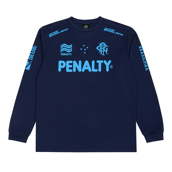 ＜ネコポス発送 送料無料＞ PENALTY（ペナルティ）　PUF5515　81　サッカー　フットサル　ハイス L/S プラクティスシャツ　25FW