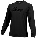 uCNiblueeqj@BQAS00014 BLK@싅@L/S DRY TEE SCRIPT LOGO TVc 22FW