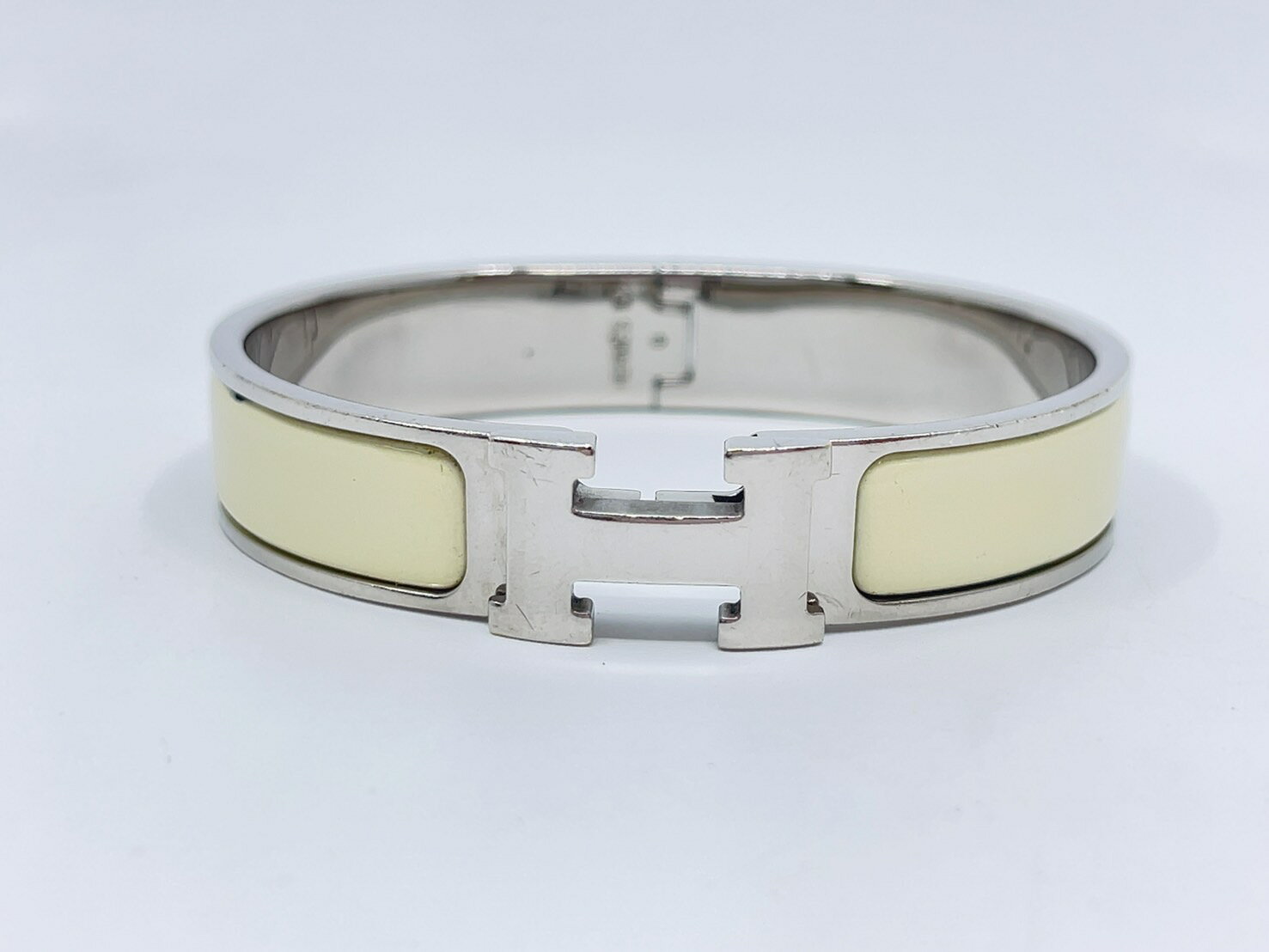 HERMES♡H バングル ベージュ 楽天市場】エルメス クリックh(バングル|レディースジュエリー