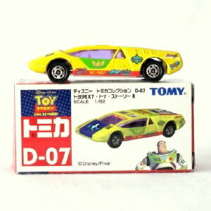 【中古】TOMY（トミー） ディズニー ピクサー トミカコレクション トヨタEX7 トイ ストーリーR トミカ D-07