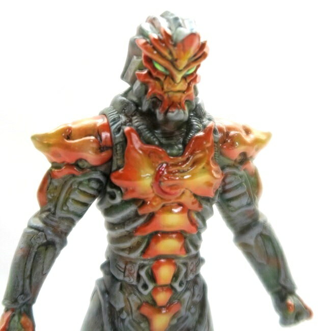 【中古】ソフビヒーロー 熱血戦士ウルトラマンゼット編より ジャグラス ジャグラー 改造 リペイント（再塗装） 市販品と2種セット