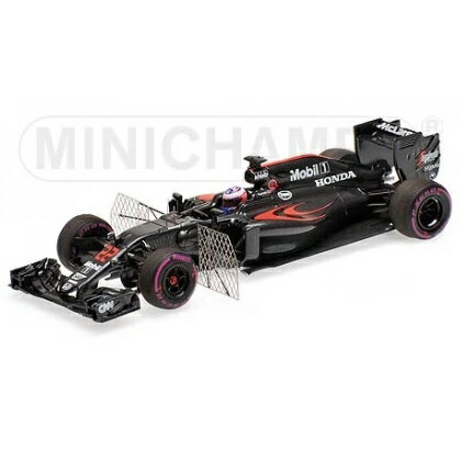 MINICHAMPS 1/43 マクラーレン ホンダ MP4-31 ジェンソン・バトン バルセロナ 2016年3月4日 エアロテスト仕様