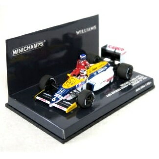 MINICHAMPS 1/43 ウィリアムズ ホンダ FW11 ケケ・ロズベルグ ドイツGP 1986 ライド オン ネルソン・ピケ フィギュア付