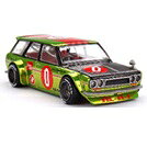 MINI-GT KAIDO HOUSEシリーズ 1/64 ダットサン 510 ワゴン OG Flo Yellow(右ハンドル) ブルーバード
