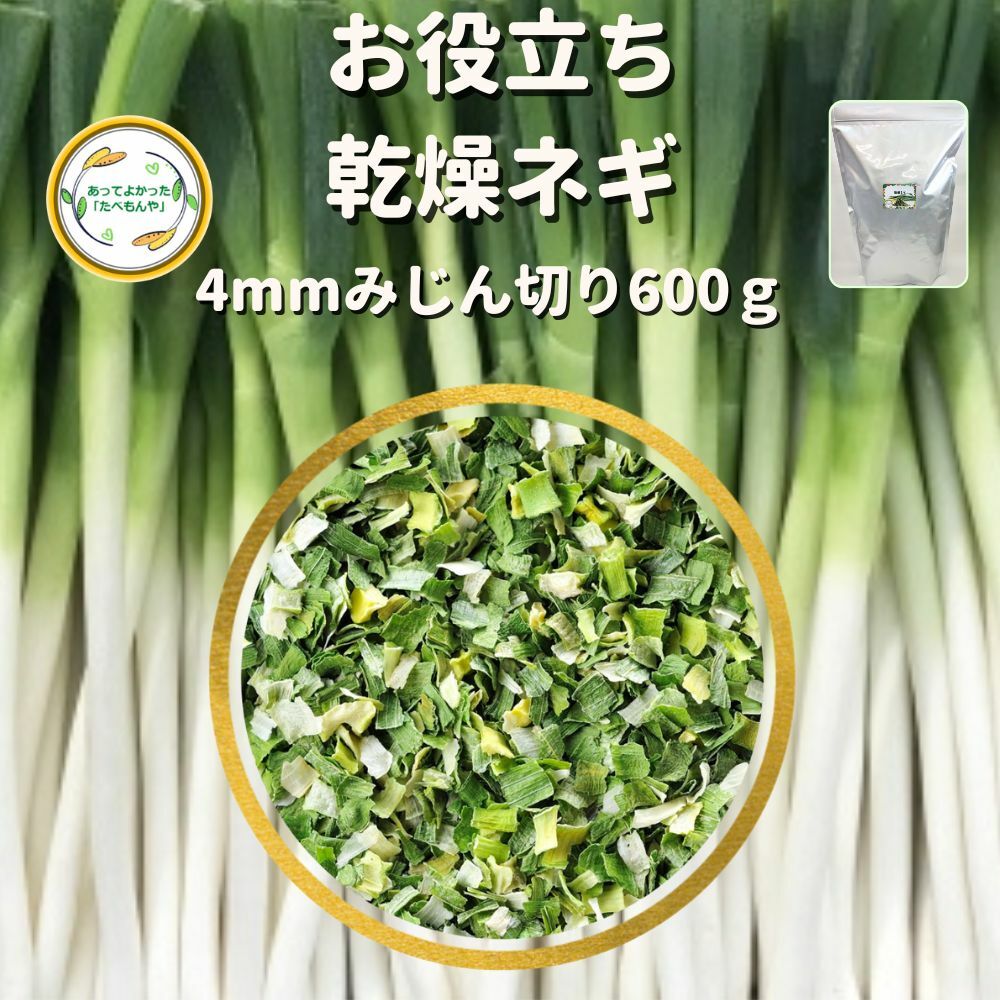 ＼先着限定クーポン配布！／ 乾燥野菜 乾燥ねぎ 4mmみじん切り 600g 契約栽培 エアードライ製法 送料無..