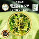 ＼先着限定クーポン配布！／ 乾燥野菜 乾燥きゃべつ Lサイズ品 4cmカット 300g 契約栽培 エ ...