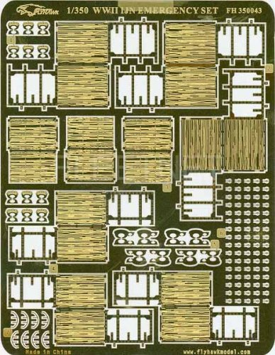 フライホークモデル 1/350 WWII 日本海軍応急陀セット
