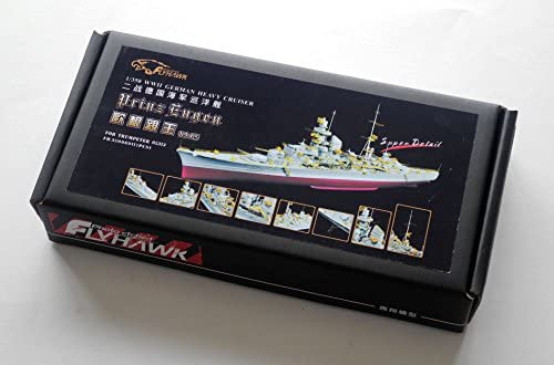 フライホークモデル 1/350 ドイツ海軍重巡洋艦 プリンツ・オイゲン スーパーディティールセット (トランペッター用)