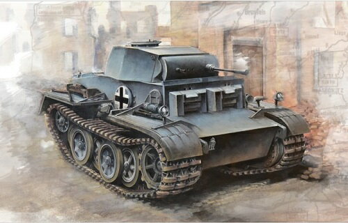 フライホークモデル 1/72 ドイツ陸軍 II号戦車J型 VK1601 プラモデル