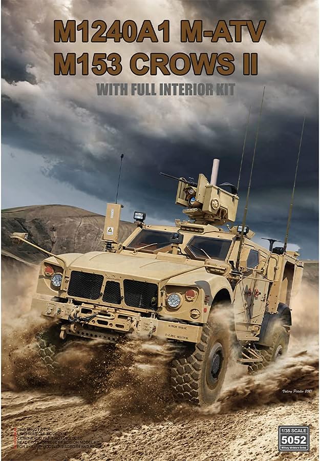 ライフィールドモデル 1/35 アメリカ陸軍 M1240A1 M-ATV・M153 CROWS 2 フルインテリア プラモデル