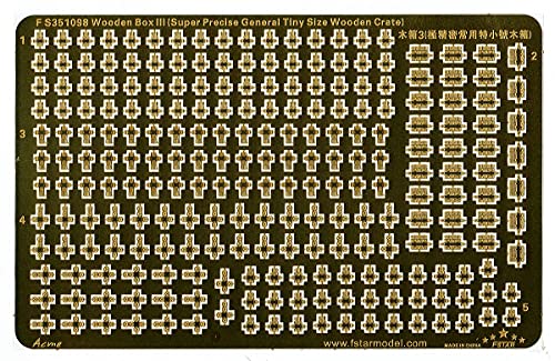 ファイブスターモデル 1/350 木箱 3 超精密極小サイズ