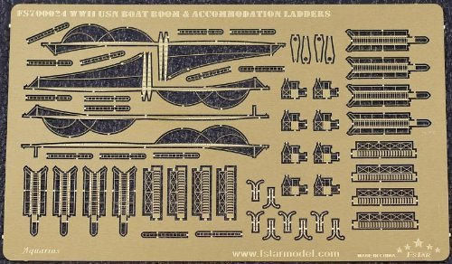 ファイブスターモデル 1/700 WWII 米海軍 係船桁＆舷梯