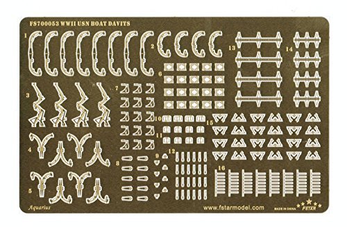 ファイブスターモデル 1/700 WW2 米海軍艦艇用 ボートダビット