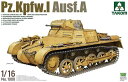 タコム 1/16 ドイツ軍 1号戦車 A型 プラモデル