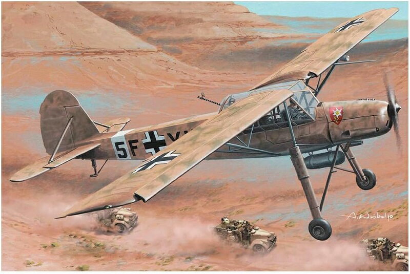 ホビーボス 1/35 ドイツ国防軍 フィーゼラー Fi156 C-3/TROP シュトルヒ プラモデル