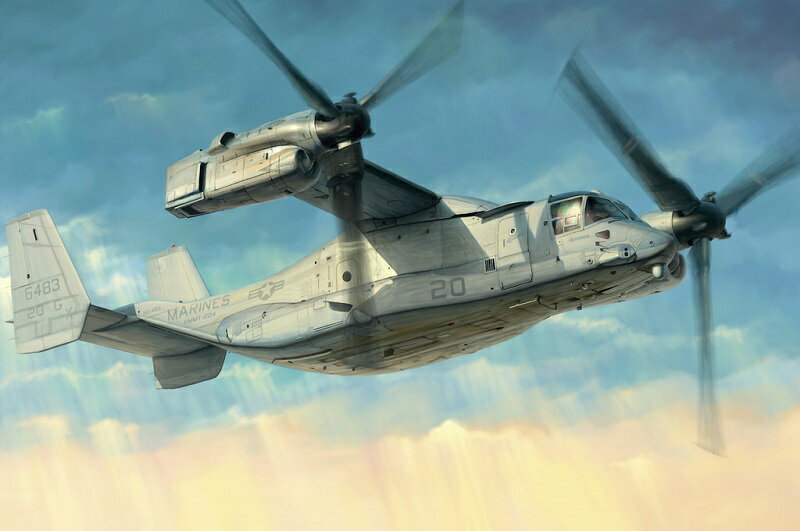 ホビーボス 1/48 アメリカ海兵隊 MV-22オスプレイ 