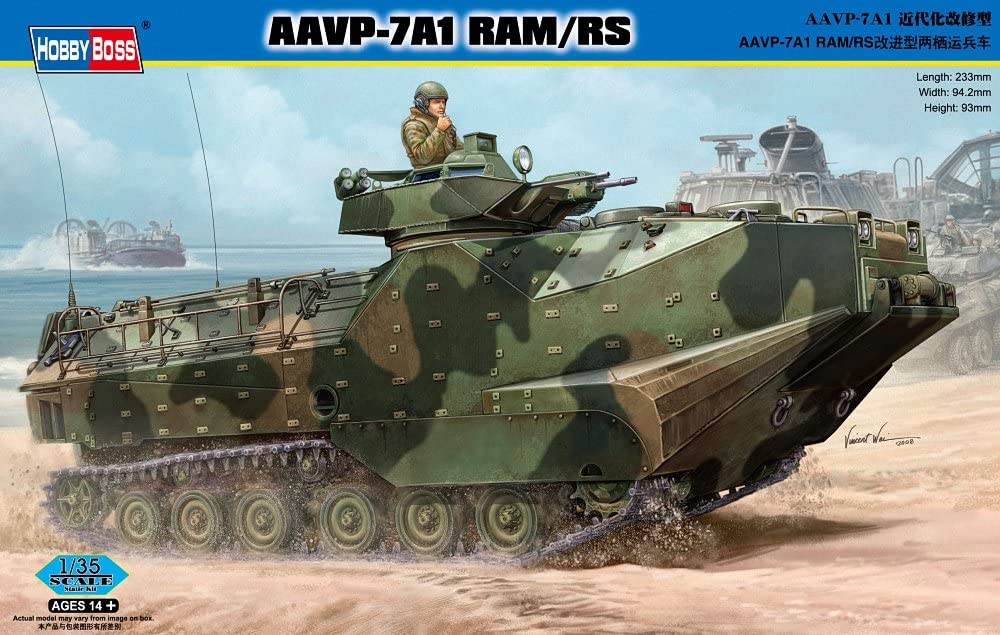 ホビーボス 1/35 AAVP-7A1 近代改修型 プラモデ