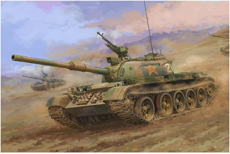 ホビーボス 1/35 中国陸軍 59-II式 中戦車 プラモデル