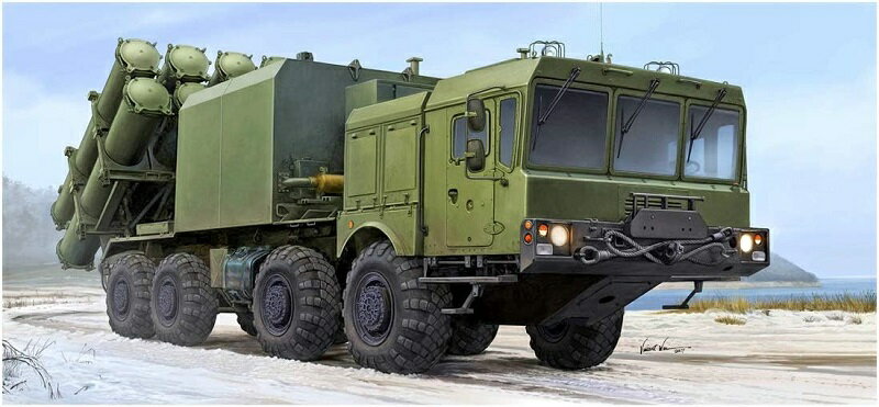 トランペッター 1/35 ソビエト軍 SSC-6/3K60 バルーE 地対艦ミサイルシステム プラモデル