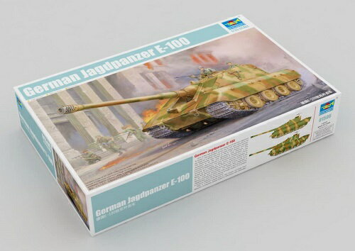 トランペッター 1/35 ドイツ軍 E-100重駆逐戦車 “サラマンドル" プラモデル