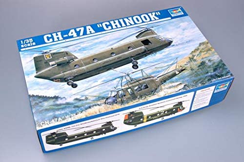 トランペッター 1/35 CH-47A チヌーク 大型輸送ヘリコプター プラモデル