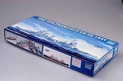 トランペッター 1/350 アメリカ海軍 重巡洋艦 CA-38 サンフランシスコ 1944 プラモデル