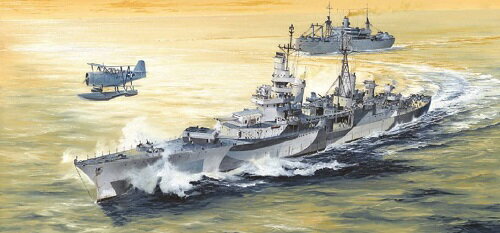 トランペッター 1/350 アメリカ海軍 重巡洋艦 インディアナポリス CA-35 1944 プラモデル