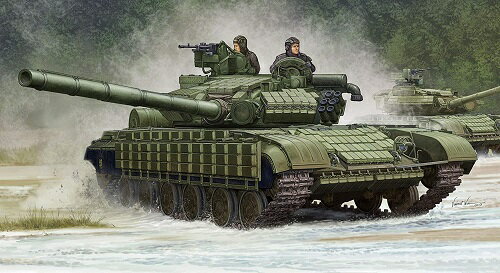 トランペッター 1/35 ソビエト軍 T-64BV 主力戦車 Mod. 1985 プラモデル