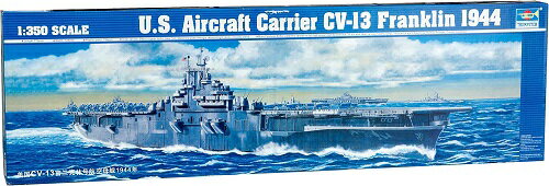 トランペッター 1/350 アメリカ海軍 航空母艦 CV-13 フランクリン プラモデル