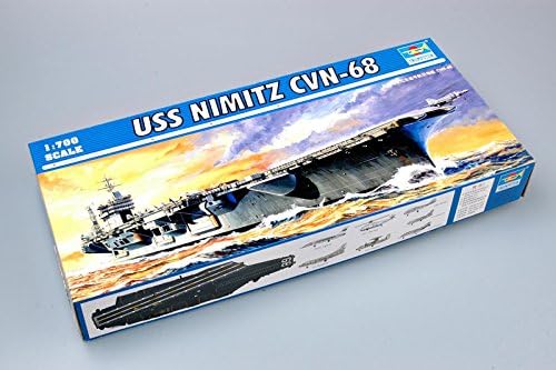 トランペッター 1/700 アメリカ海軍 ニミッツ級原子力航空母艦 CVN-68 ニミッツ プラモデル