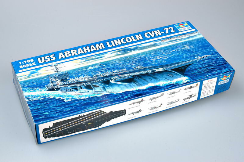 トランペッター 1/700 アメリカ海軍 ニミッツ級原子力航空母艦 CVN-72 エイブラハム・リンカーン プラモデル