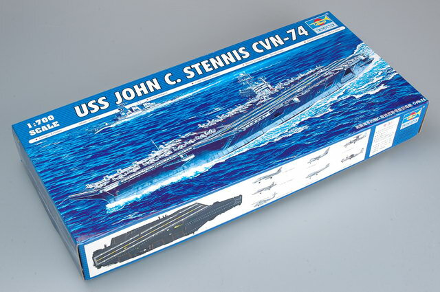 トランペッター 1/700 アメリカ海軍 ニミッツ級原子力航空母艦 CVN-74 ジョン・c・ステニス プラモデル