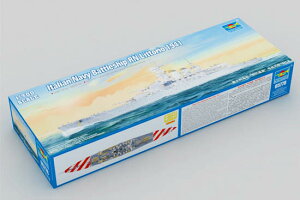 トランペッター 1/700 イタリア海軍 ヴィットリオ・ヴェネト級戦艦 リットリオ 1941 プラモデル