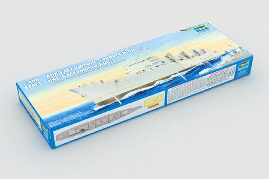 トランペッター 1/700 アメリカ海軍 サクラメント級 高速戦闘支援艦 AOE-1 サクラメント プラモデル