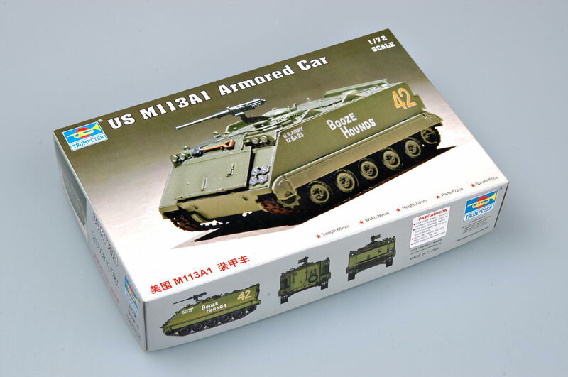 トランペッター 1/72 アメリカ M113A1 兵員輸送車 プラモデル