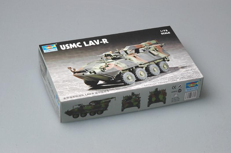 トランペッター 1/72 アメリカ海兵隊 LAV-R 車輌回収車 プラモデル