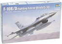 トランペッター 1/144 アメリカ海軍 F-16B/D ファイティング ファルコン Block 15/30/32 プラモデル