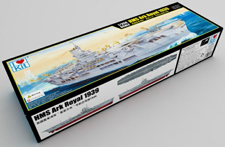アイラブキット 1/350 イギリス海軍 HMS 航空母艦 アークロイヤル 1939 プラモデル